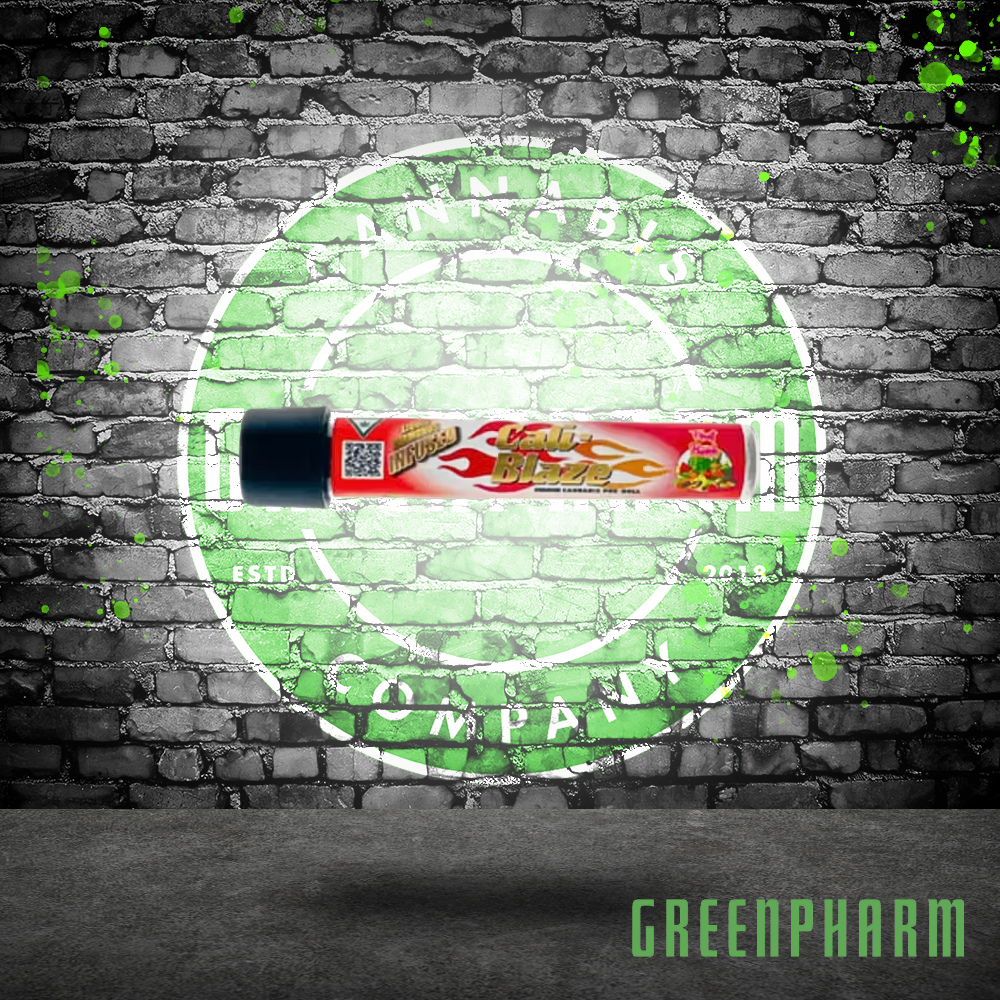Photograph of product: Cali-Blaze Infused Pre-Roll | Fruit Punch