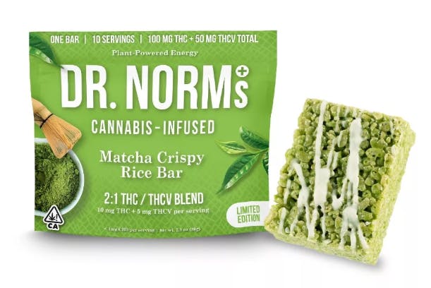 Photograph of product: Matcha Energy Crunch Bar 100mg - 