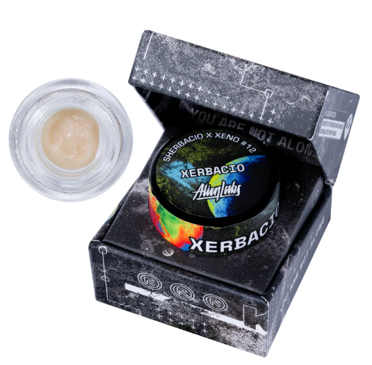 Photograph of product: XERBACIO 1G COLD CURE LIVE ROSIN