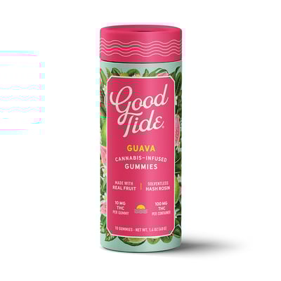 Photograph of product: Good Tide | Guava Rosin Gummies 100mg