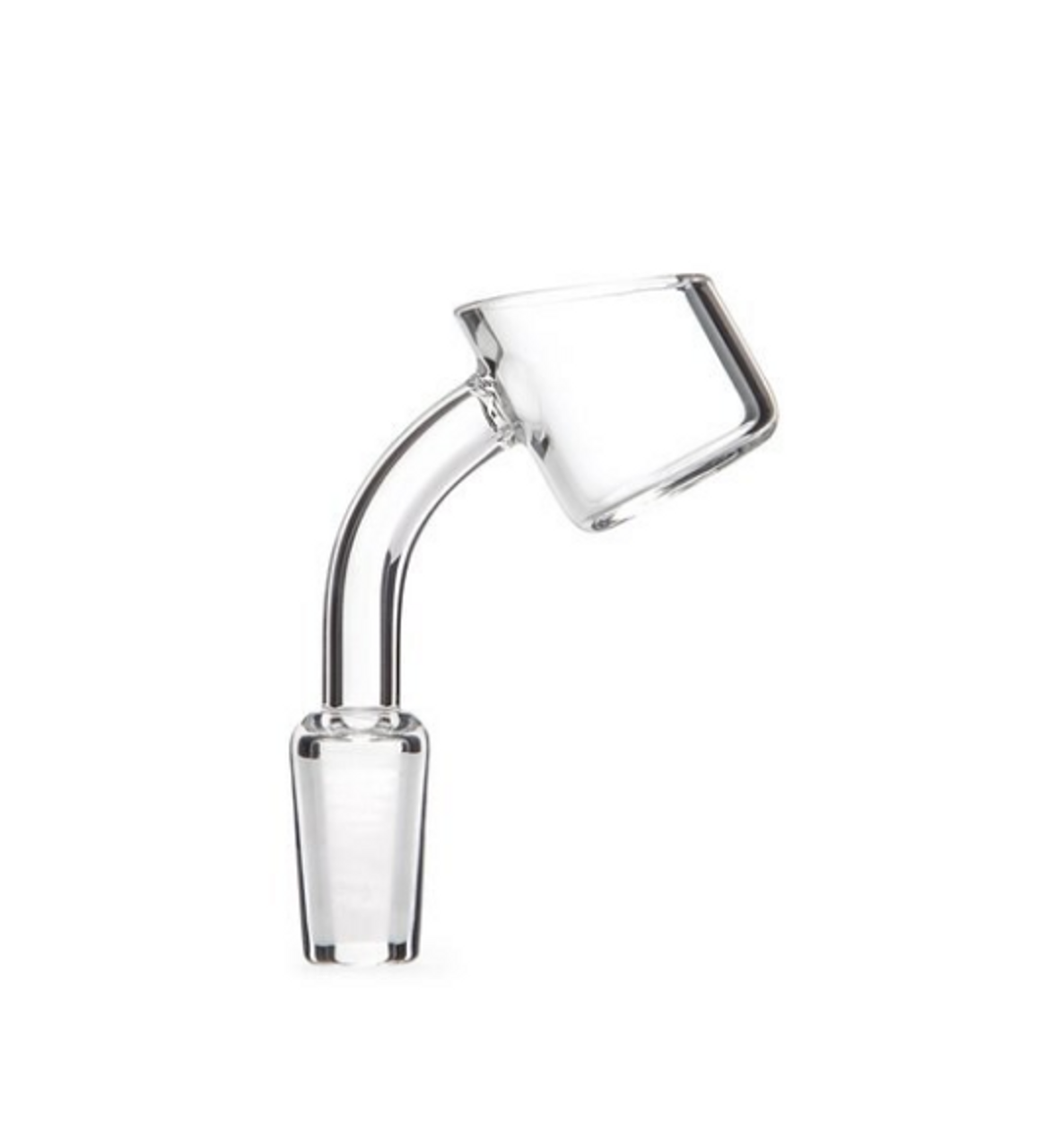 Photograph of product: 2mm Thick Quartz Banger 45 degree  14mm Male