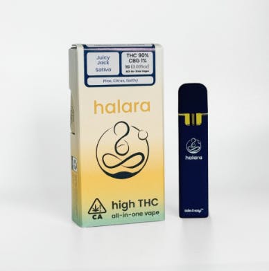 Photograph of product: Juicy Jack All in One Vape  1g - 