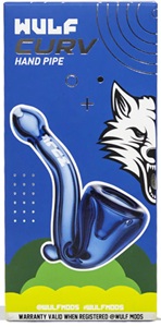 Photograph of product: Wulf | Curv Hand Pipe- Assorted $25