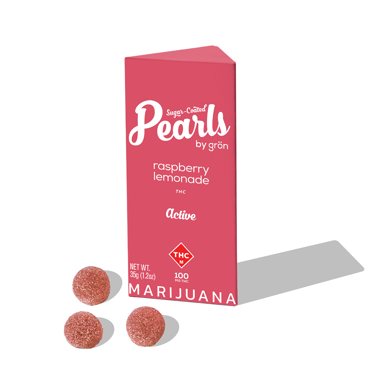 Photograph of product: Raspberry  Lemonade | 100mg | Pearls