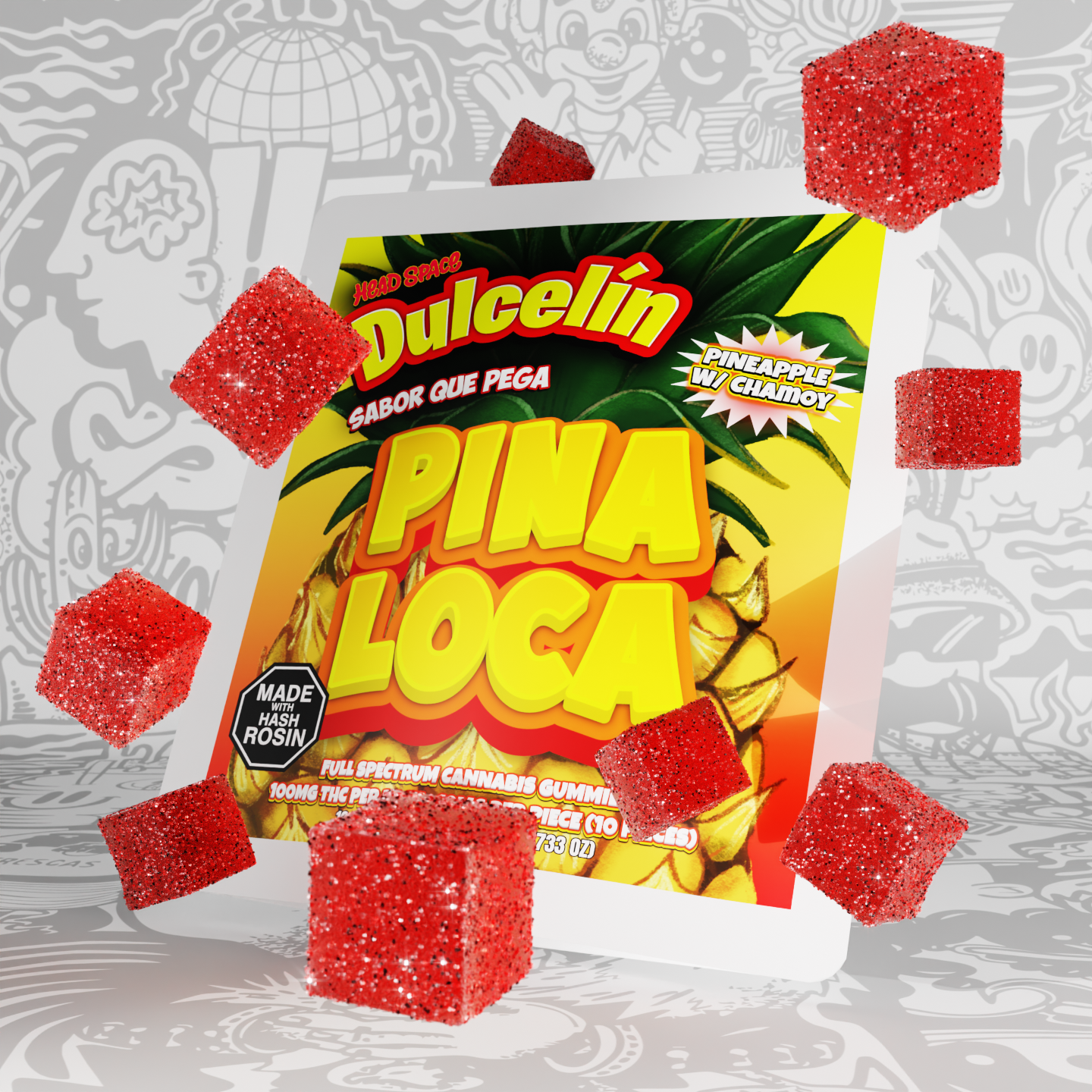 Photograph of product: Dulcelin - Pina Loca