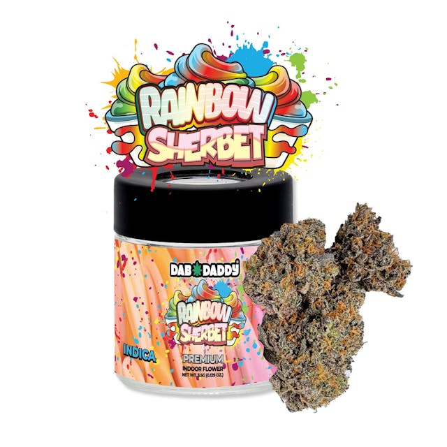 Photograph of product: Rainbow Sherbert | 3.5g