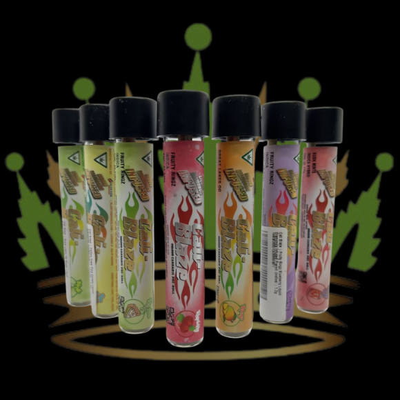 Photograph of product: Cali Blaze Infused Pre Roll - Dragon Fruit