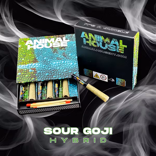 Photograph of product: Animal House | Sour Goji | Infused | 7ct | 3.5g