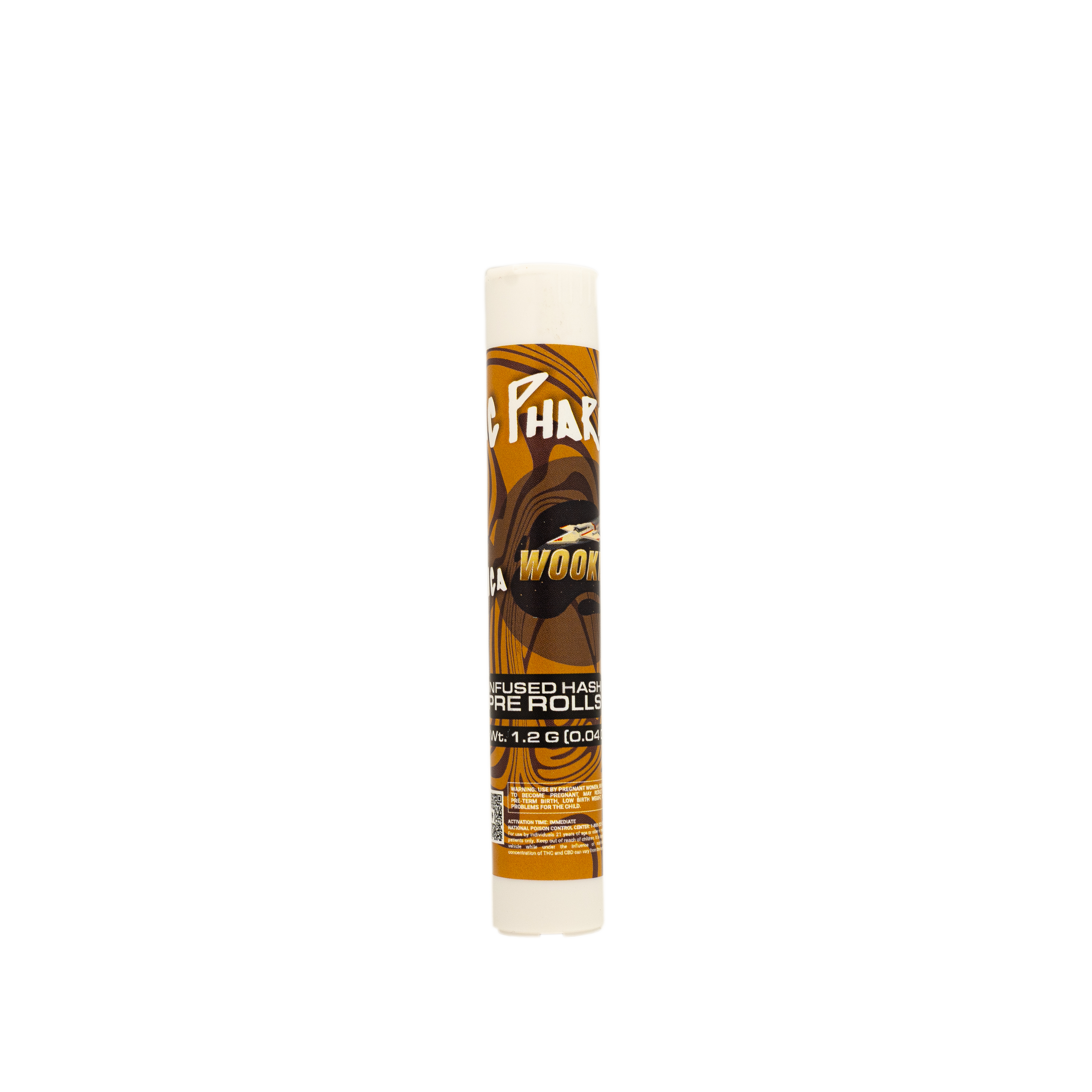 Photograph of product: Mac Pharms 1.2g Infused Pre Roll | Wookies