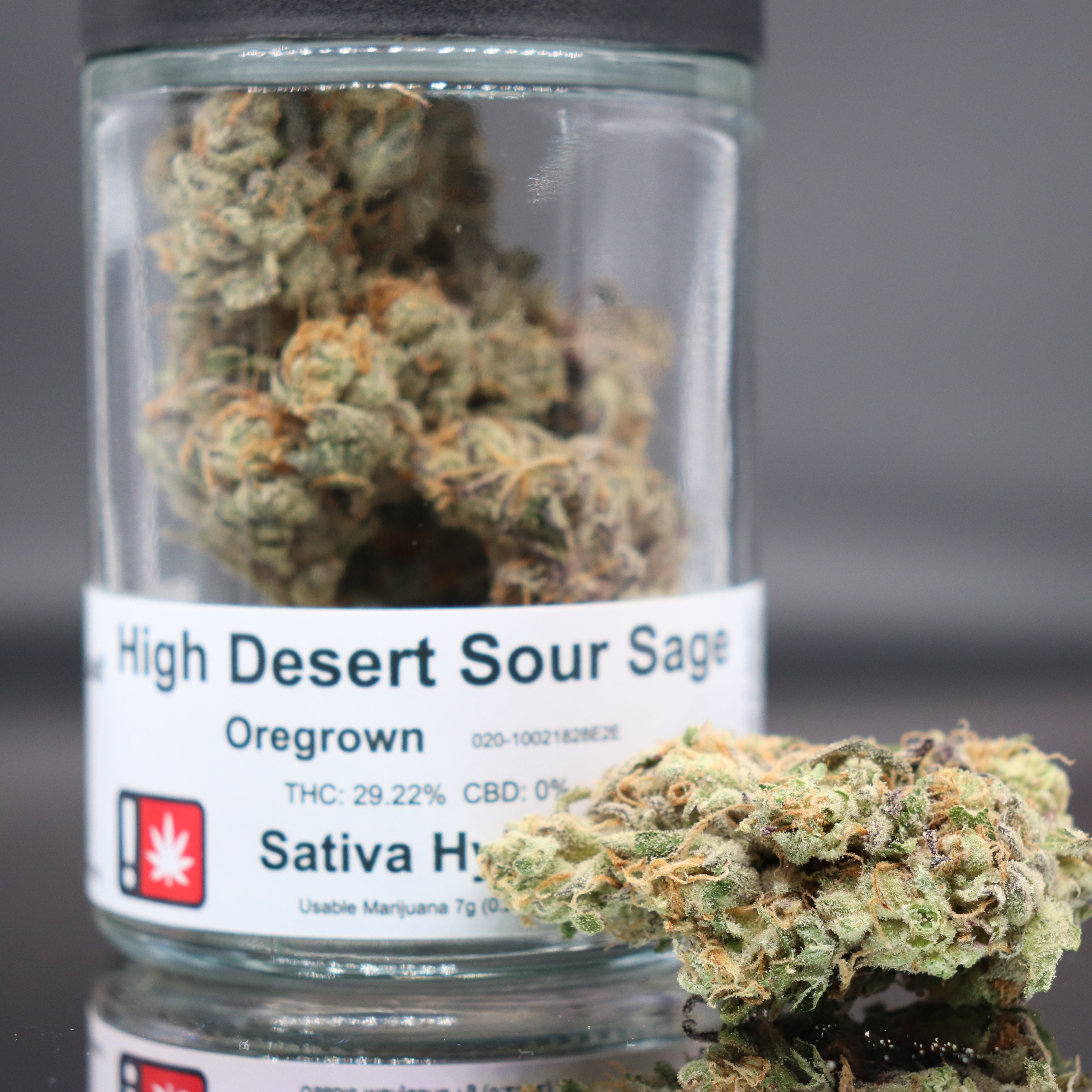 Photograph of product: High Desert Sour Sage by Oregrown - 1g
