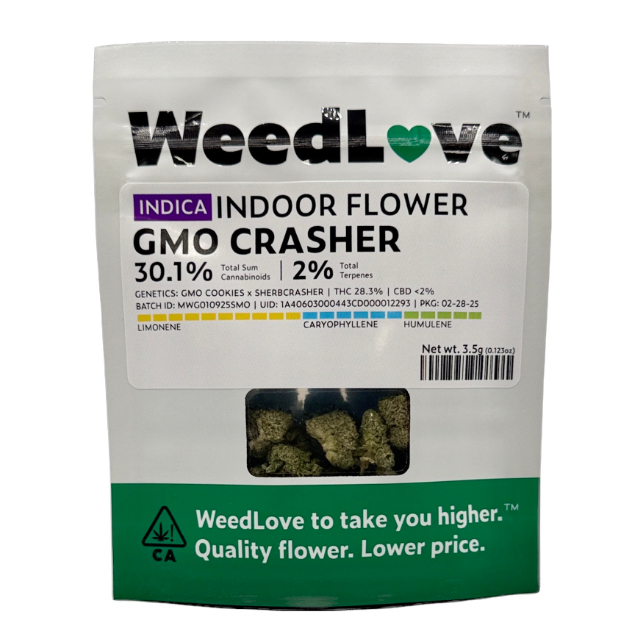 Photograph of product: GMO CRASHER - EIGHTH