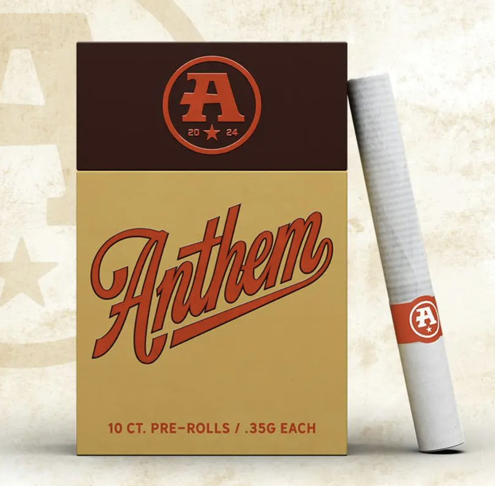 Photograph of product: ANTHEM Oui'd BLEND 10PK PRE-ROLLS 3.5G