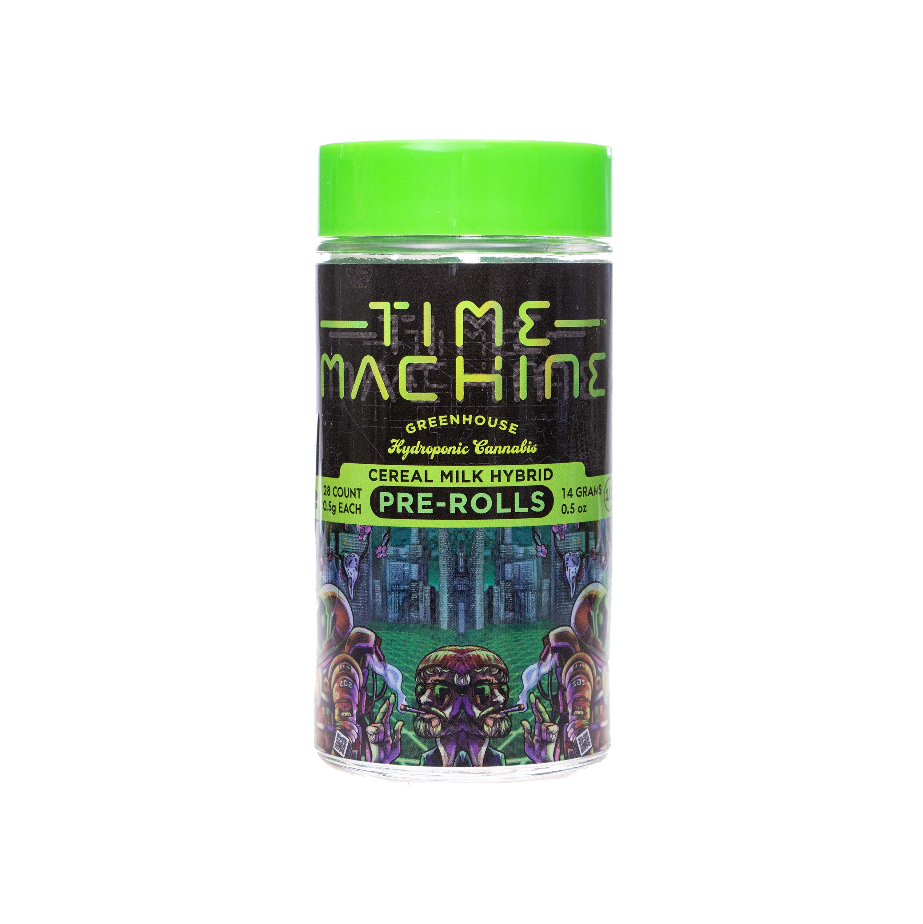 Photograph of product: Time Machine | Kush Mints Pre-roll Pack (14g)