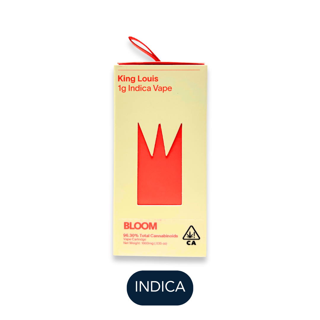 Photograph of product: Bloom - King Louis XIII I - Vape Cart - 1.0g