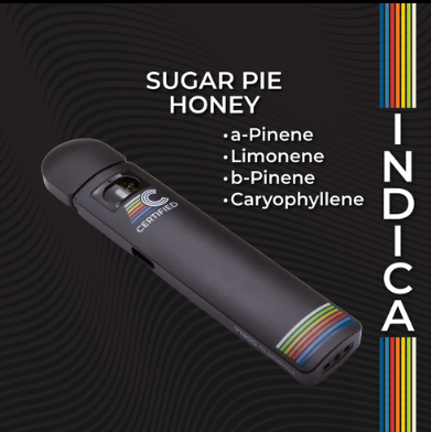 Photograph of product: Sugar Pie Honey Disposable Vape
