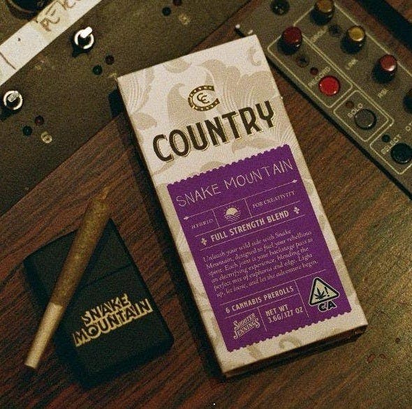 Photograph of product: Snake Mountain | 6pk Prerolls - 