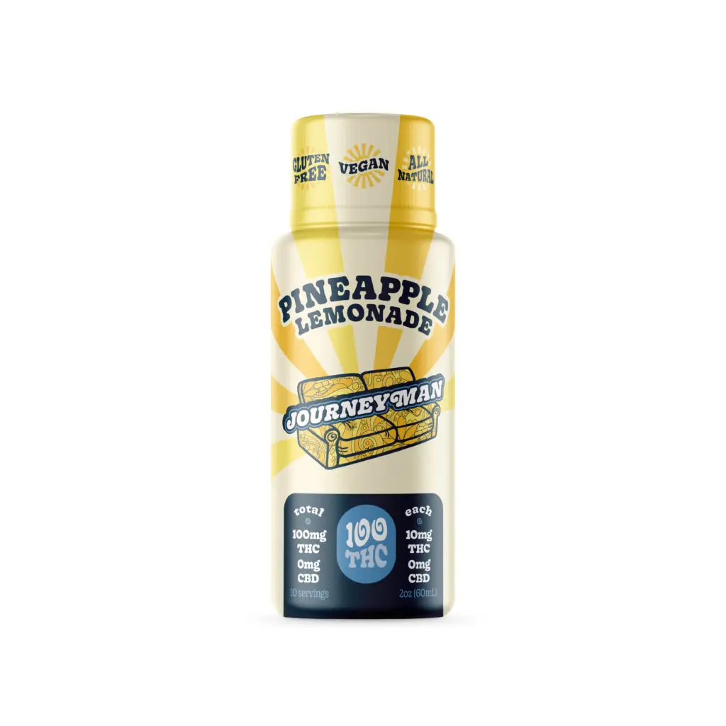 Photograph of product: Journeyman Pineapple Lemonade (H) Beverage 100mg 2oz