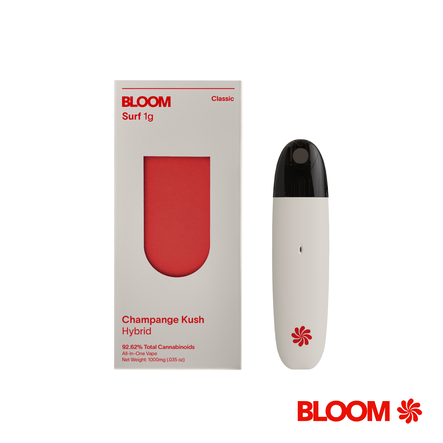 Photograph of product: Champagne Kush | 1g Disposable