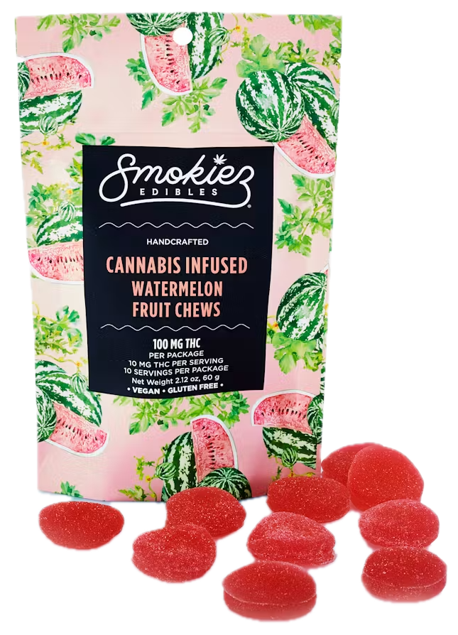 Photograph of product: Watermelon Hybrid Fruit Chews, 10-Pack