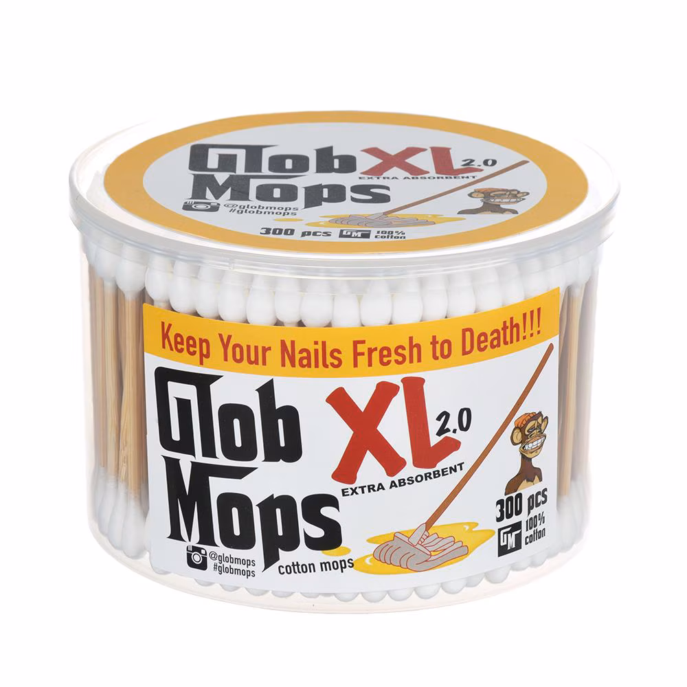 Photograph of product: Glob Mops XL | Dual Tip Cotton Swabs (TAX INCLUDED)