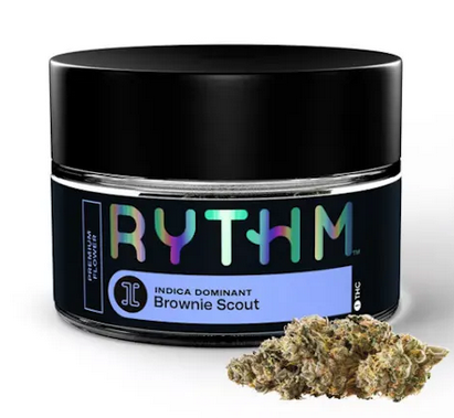 Photograph of product: Rythm - Brownie Scout 3.5g Flower