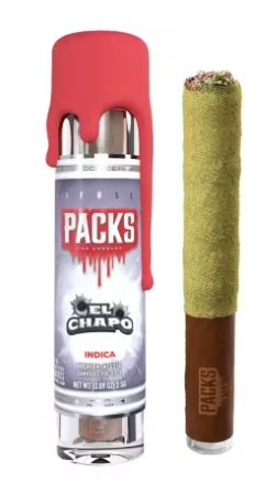 Photograph of product: Packs - El Chapo - 2.5g -  Infused Blunt