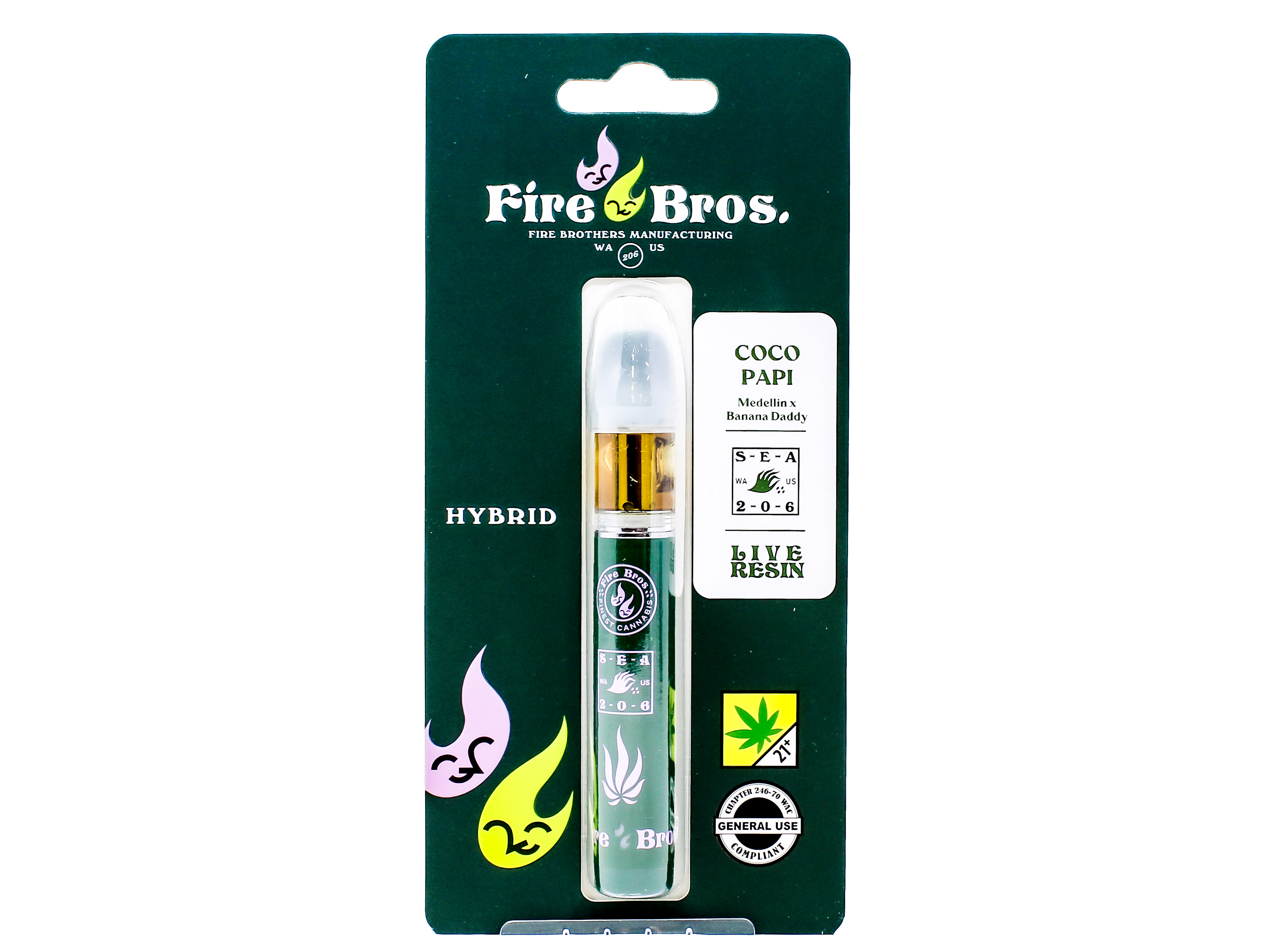 Photograph of product: FRB Coco Papi Live Resin Disposable Cart 50223