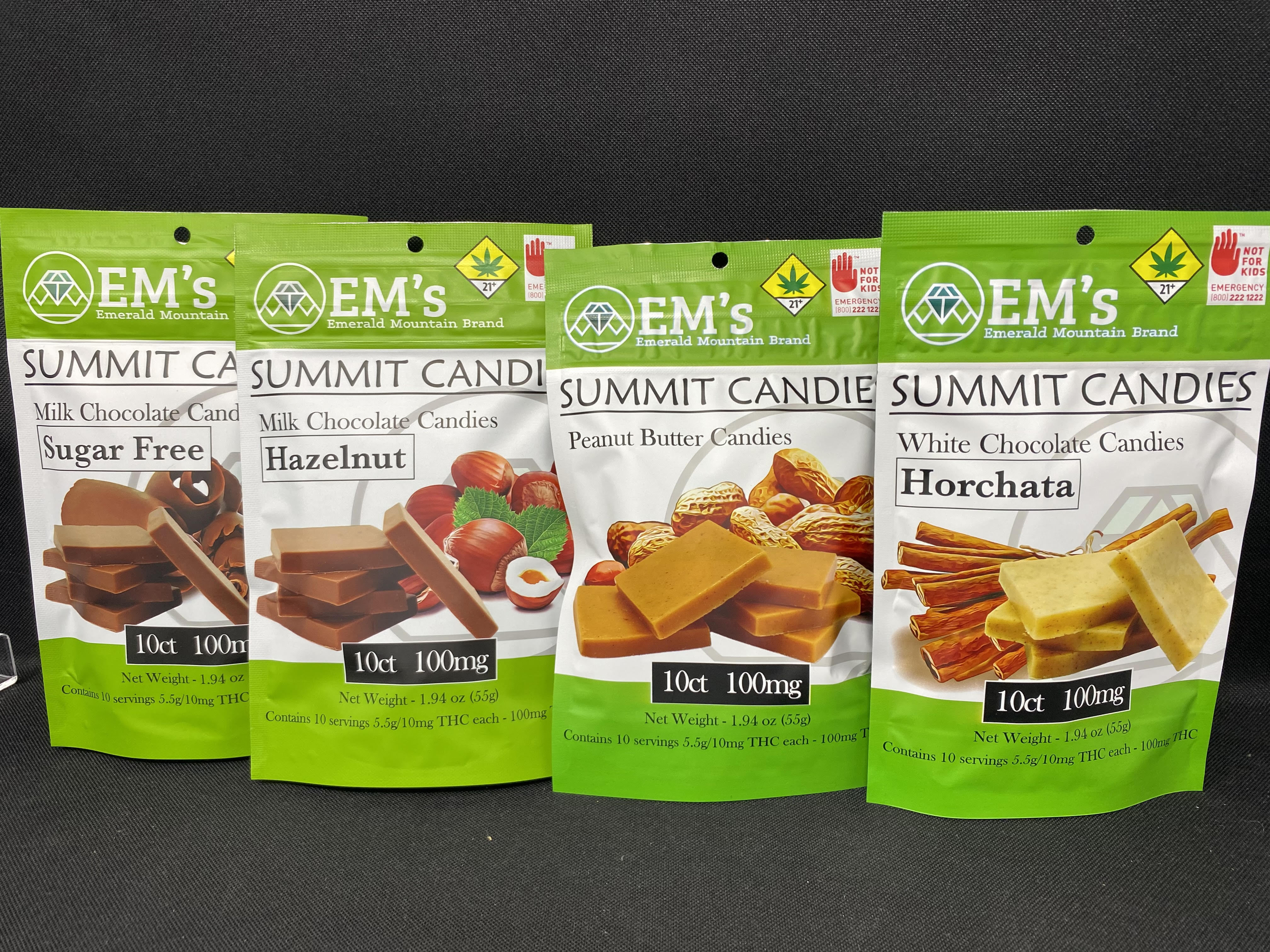 Photograph of product: Emerald Mountain Edible White Chocolate Horchata 10pk