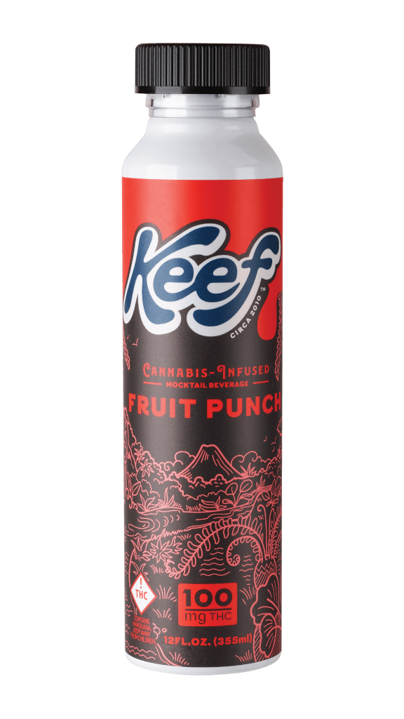Photograph of product: REC | Keef | Fruit Punch | Infused Drink | 100mg