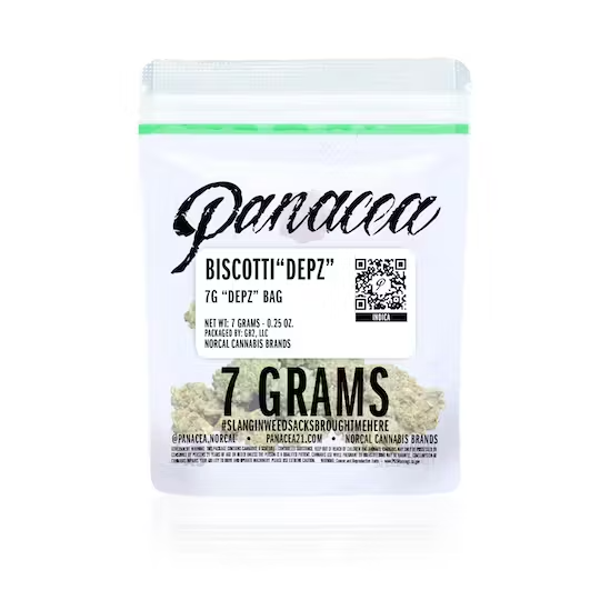 Photograph of Product: Panacea - Blue Dream - DEPZ - Flower - 7g