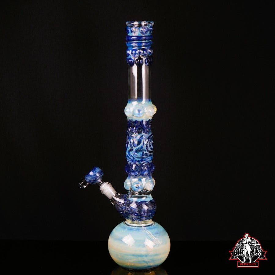 Photograph of product: BLUE & WHITE | WATERPIPE | 17"