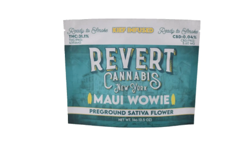 Photograph of product: Revert / Infused Ground Flower / / Maui Wowie - 14g