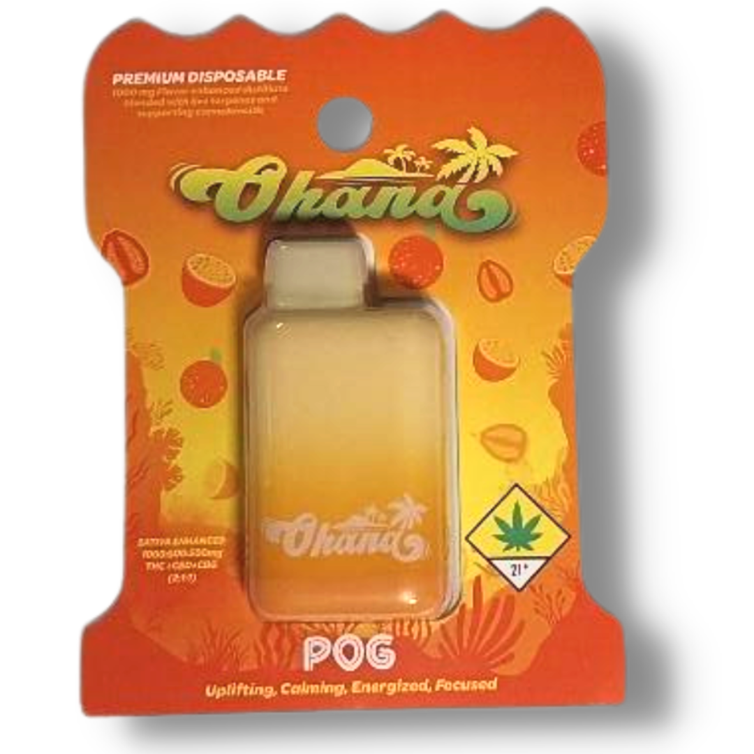 Photograph of product: 2:1:1 CBD POG Disposable Cart (Ohana)