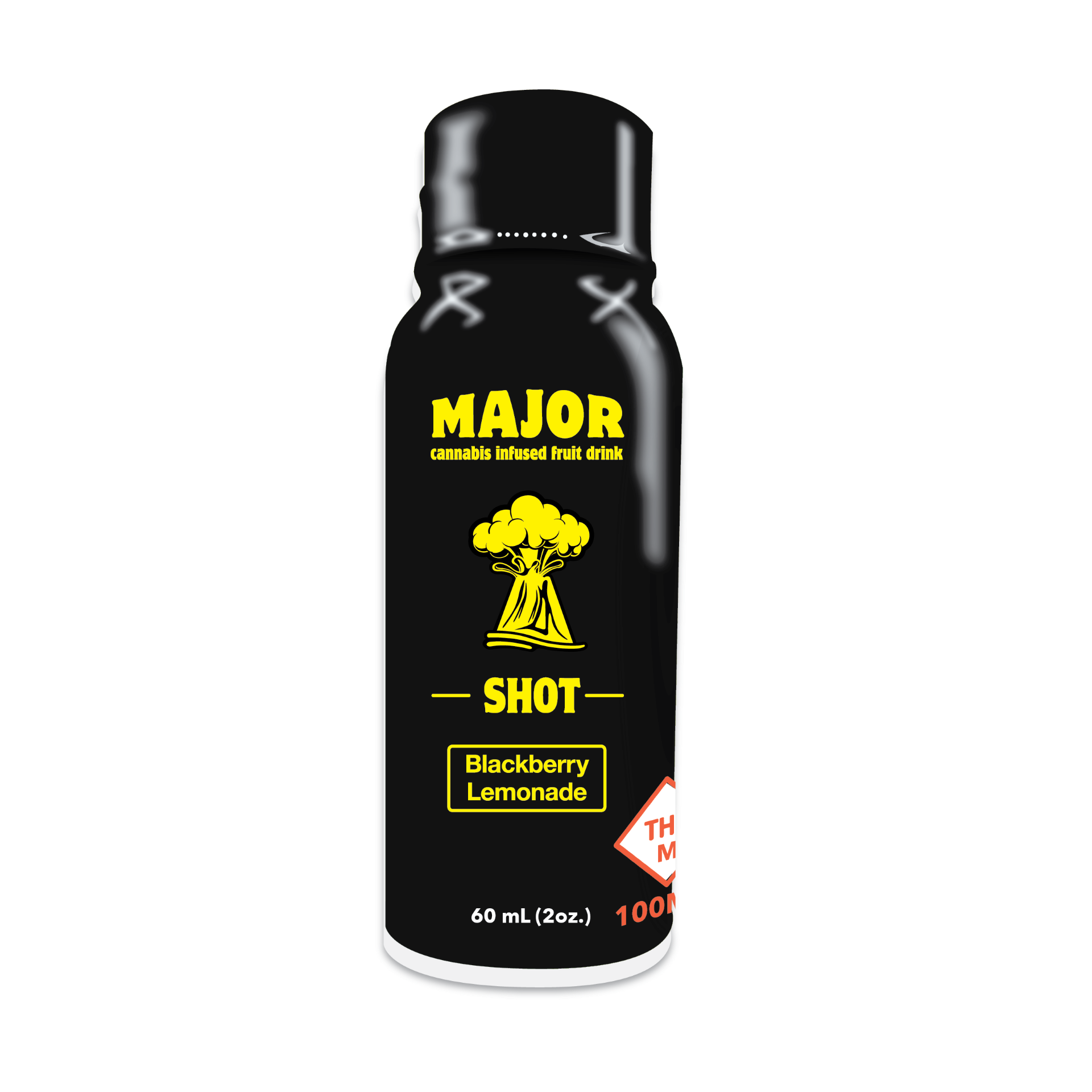 Photograph of product: Major - Shot Blackberry Lemonade 60mL - 100mg