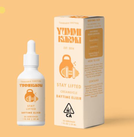 Photograph of product: Yummi Karma Stay Lifted Tincture 30ml