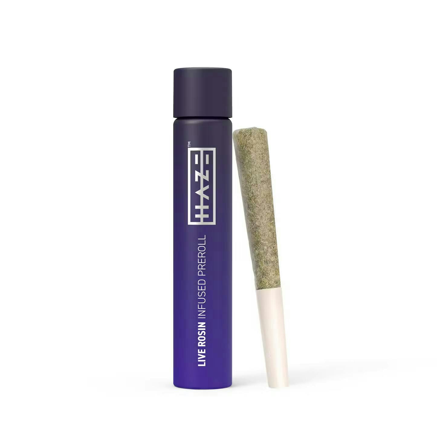 Photograph of product: Haze x Mudd Brothers | Sundae Sherbert x Tahoe Cream | Pre-Roll | Live Rosin Infused | 1g