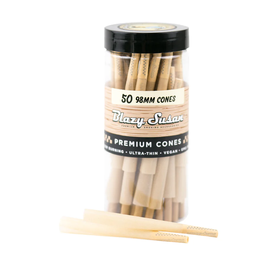 Photograph of product: Blazy Susan | 50pk unbleached cones