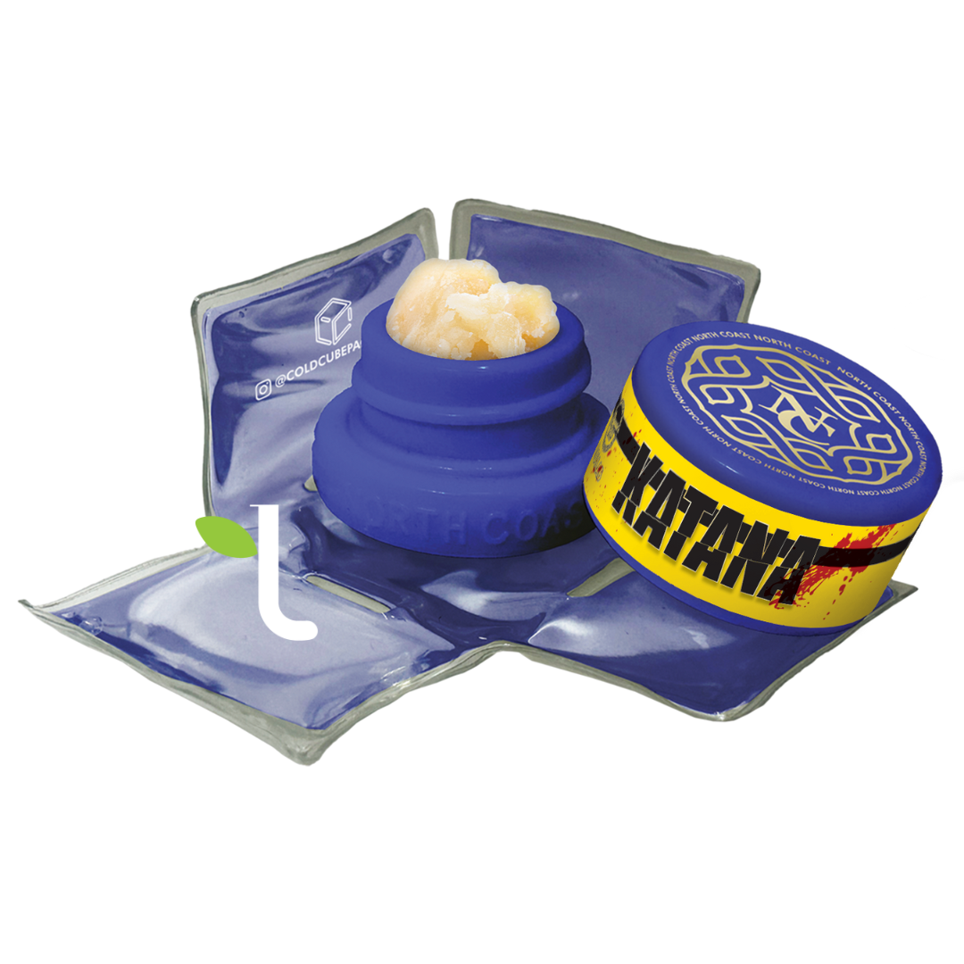 Photograph of product: Katana Cold Cure Rosin