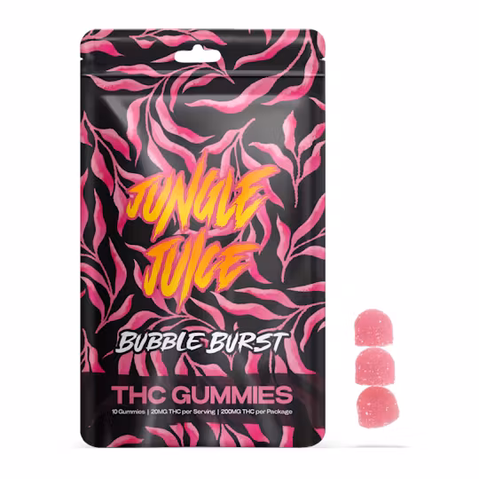 Photograph of product: Bubble Burst Gummies - 200mg