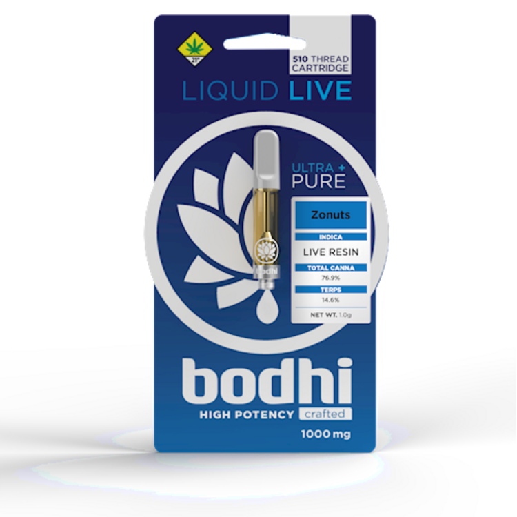 Photograph of product: BH LR Ultra Pure Vape Cart 1g - Road Rage OG