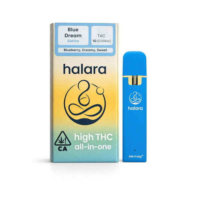 Photograph of product: Blue Dream HIGH THC AIO Vape Pen (1g) - Blue Dream HIGH THC AIO 1g Vape Pen