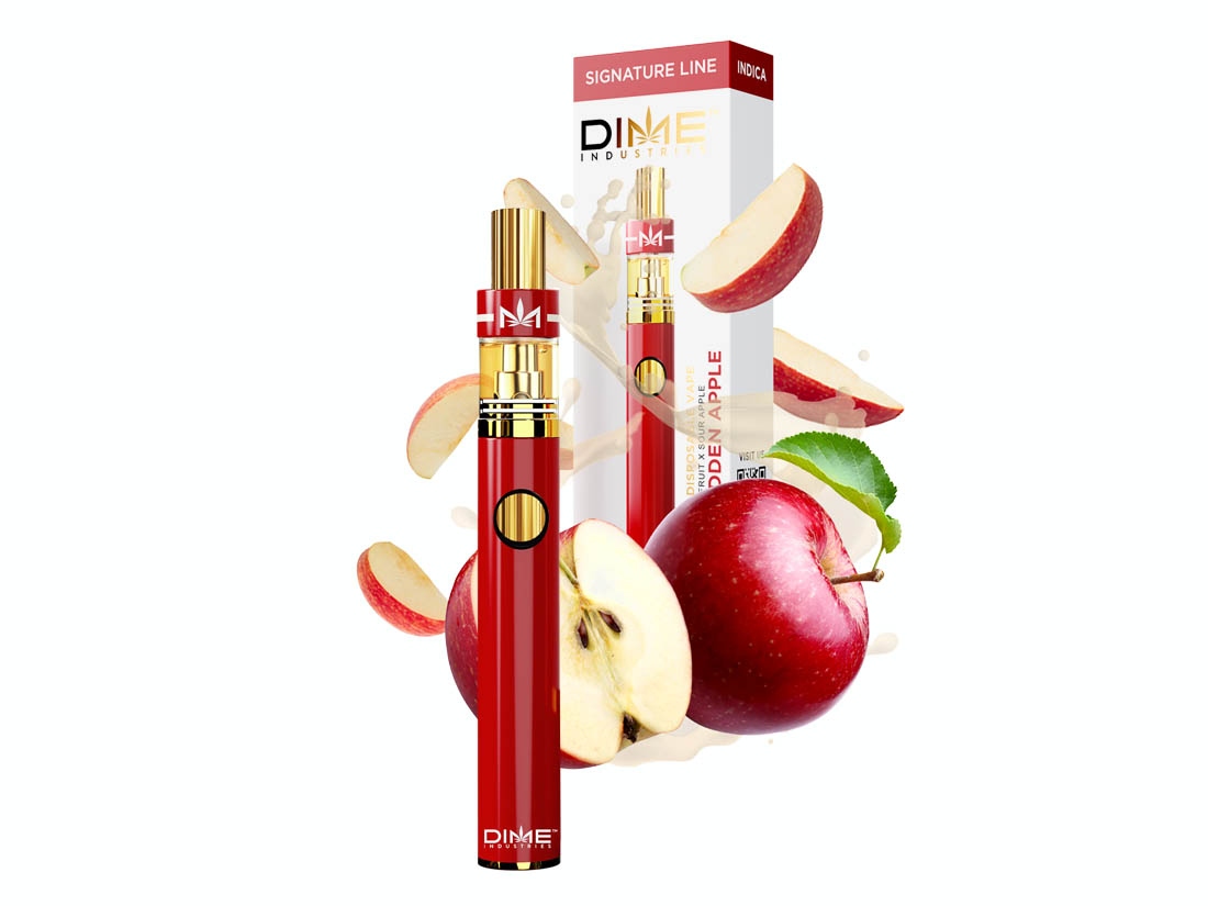Photograph of product: Forbidden Apple Dispo Vape