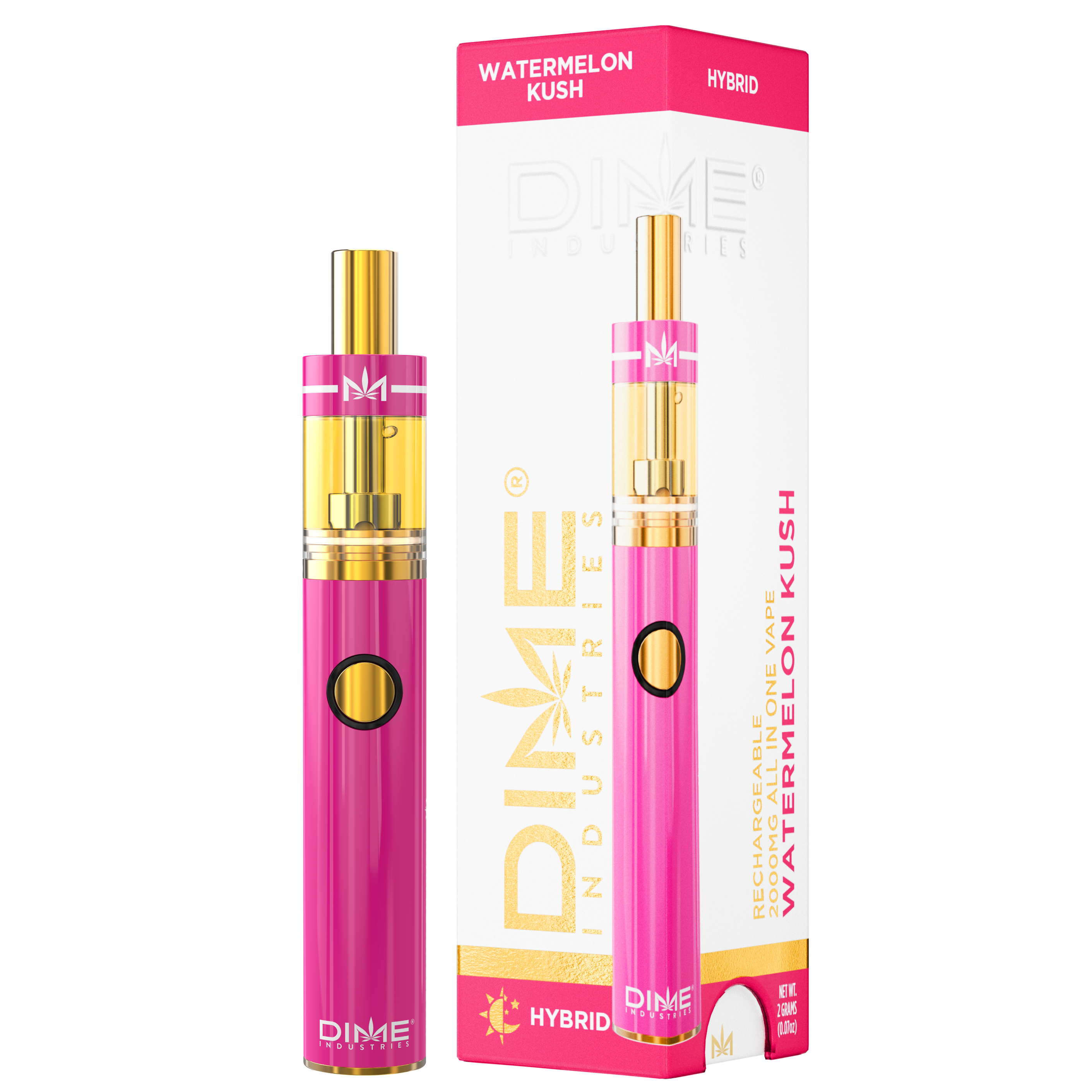 Photograph of product: Dime Industries - Watermelon Kush - AIO Vape Pen