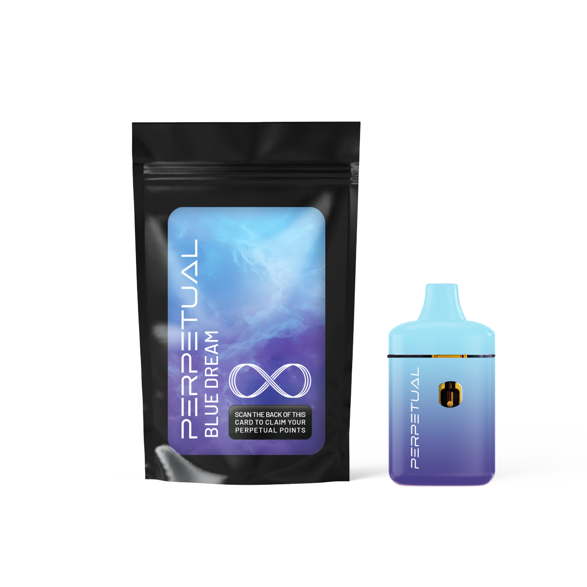 Photograph of product: Disposable | Blue Dream | 1g | Perpetual
