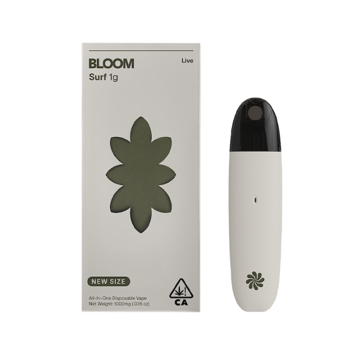 Photograph of product: Bloom Live Surf - 1g AIO - GMO Cookies