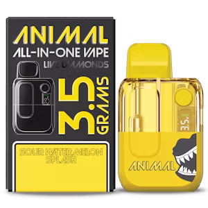 Photograph of product: ANIMAL | AIO VAPE | SOUR WATERMELON SPLASH