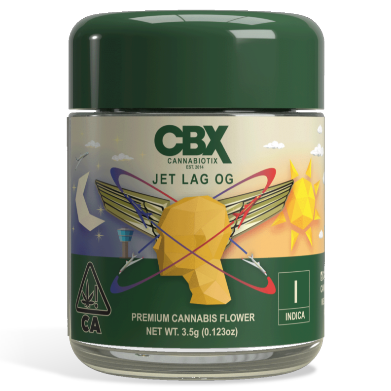 Photograph of product: Jet Lag OG 3.5g Jar - CBX