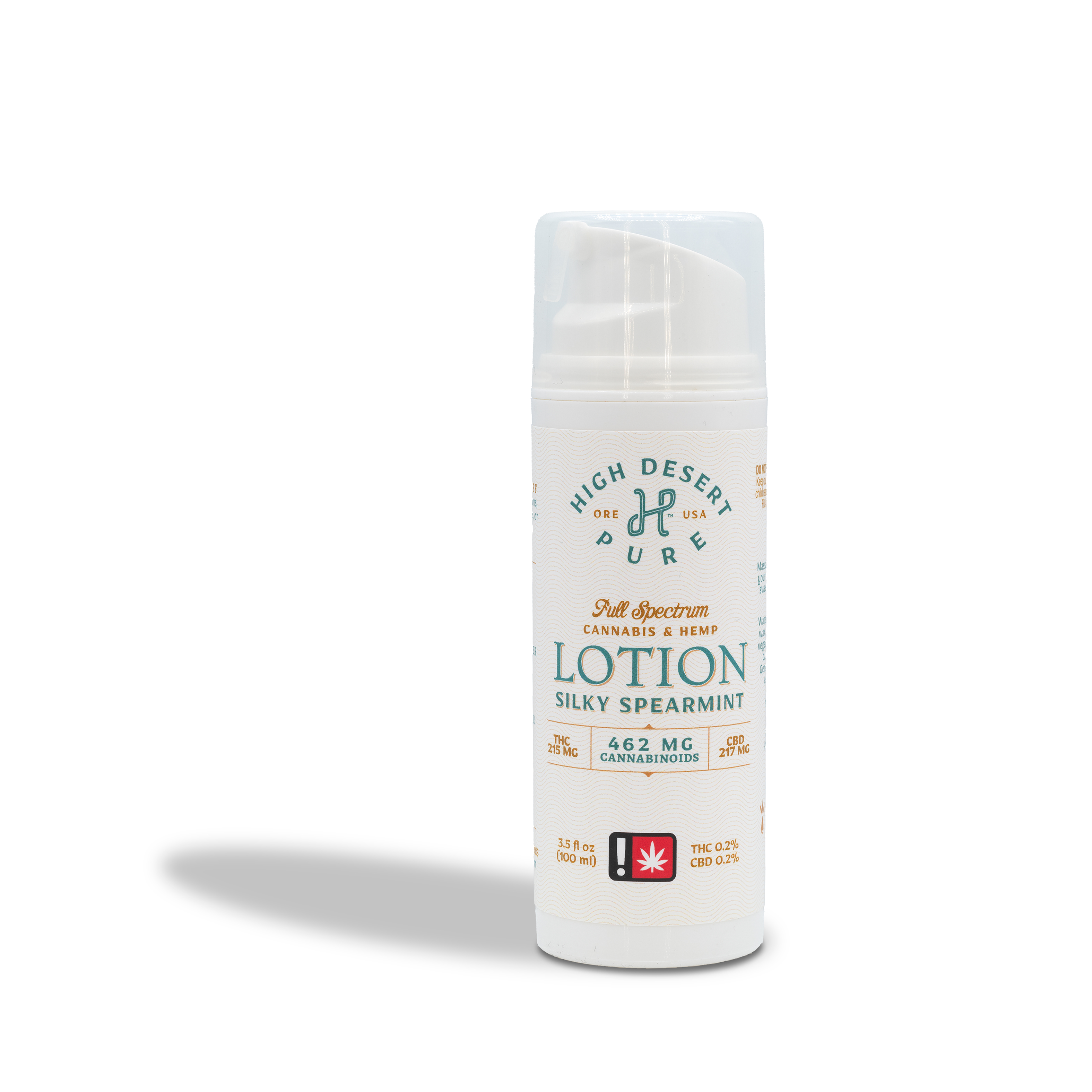 Photograph of product: High Desert Pure - Silky Spearmint Lotion - 3.5oz