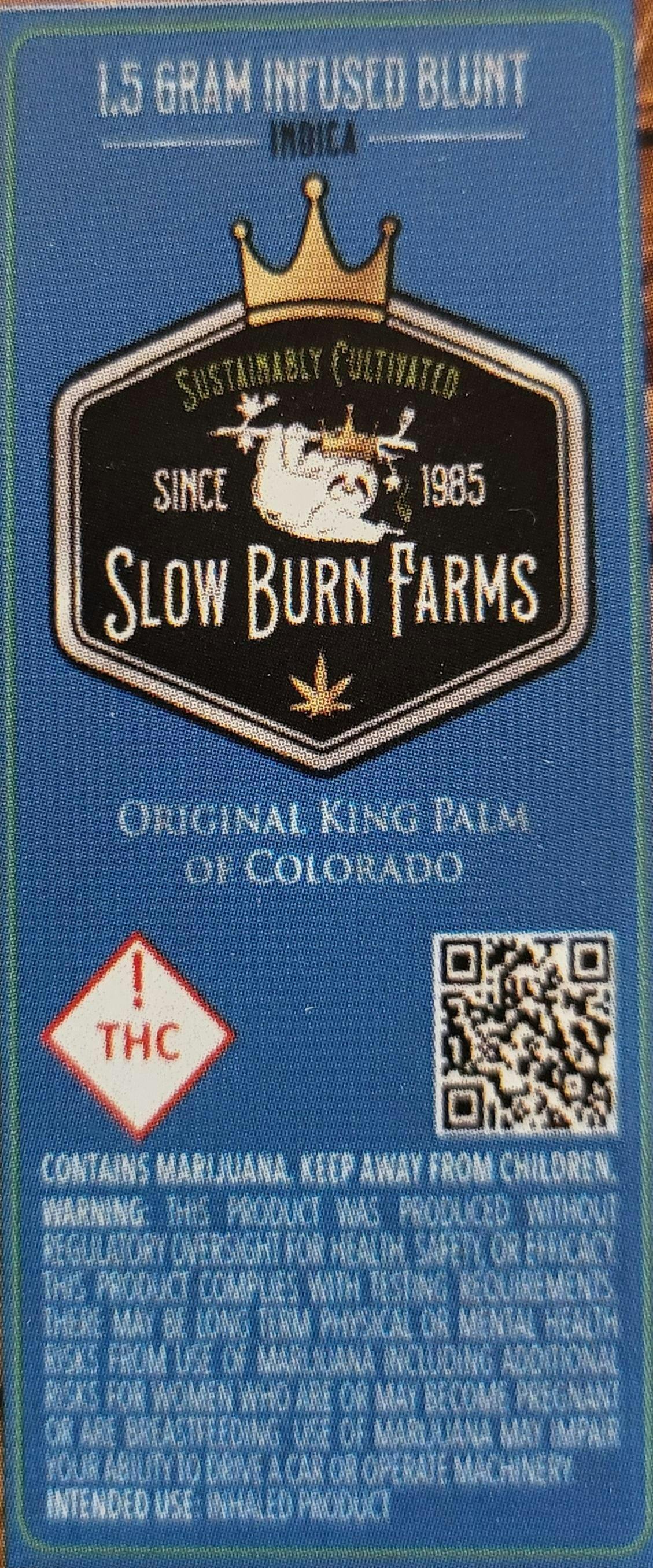 Photograph of product: SB FARMS - 1.5g - Oui'd - KING PALM SLOWBURN
