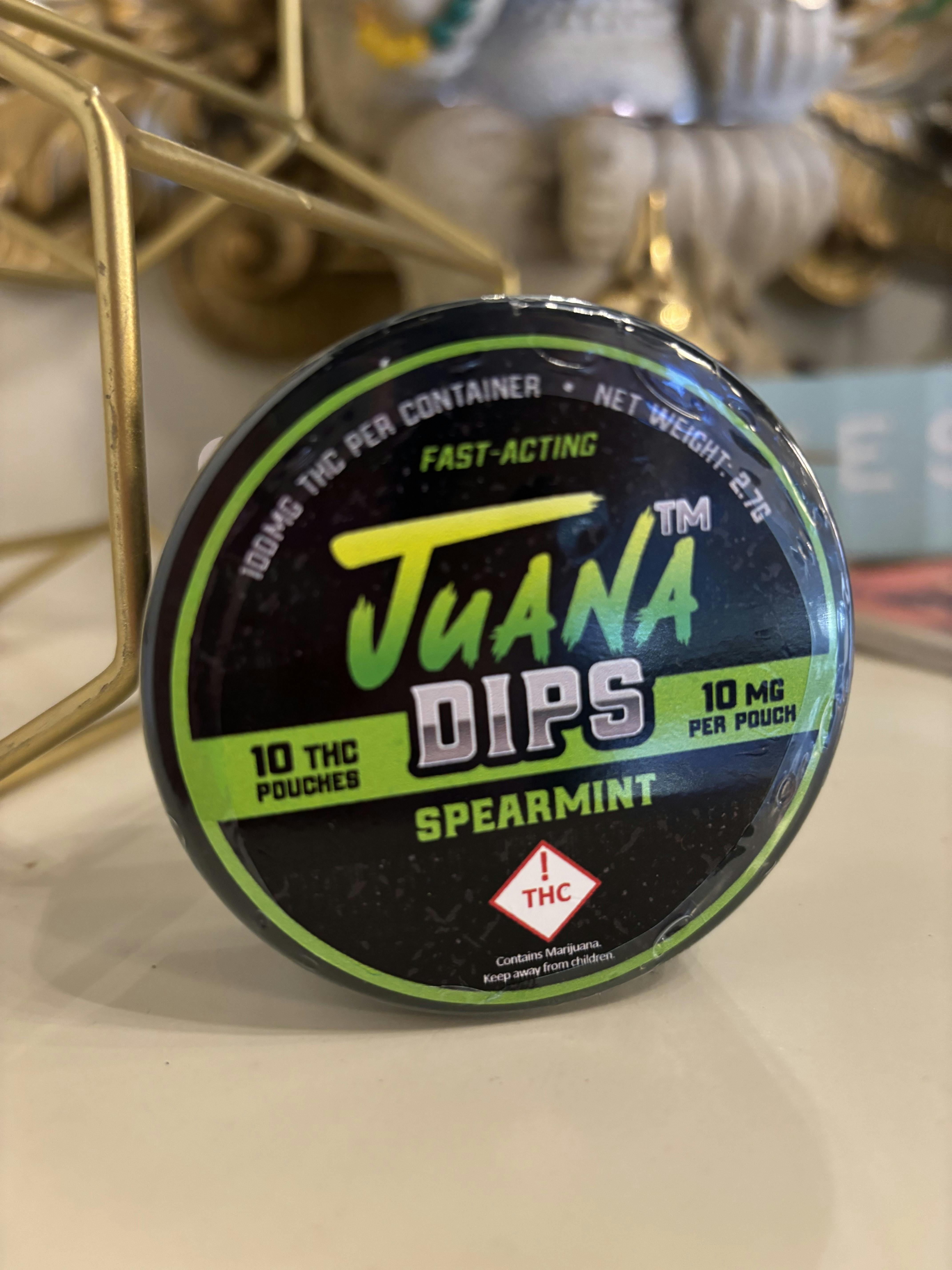 Photograph of product: JUANA DIPS -100MG -10CT - 10MG EACH